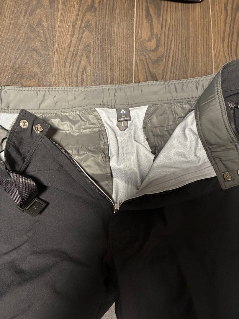 モンベル　スノーボード用パンツ ブラック