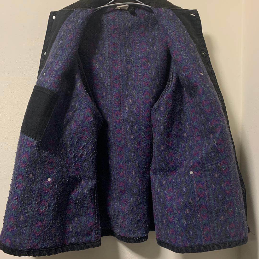 Carhartt カーハート　ミシガンチョアコート　ブラックデニム