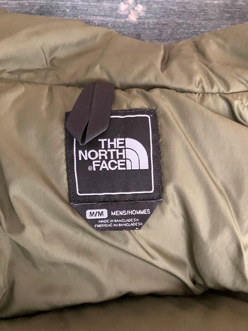 THE NORTH FACE ダウンベスト オリーブグリーン　ノースフェイス