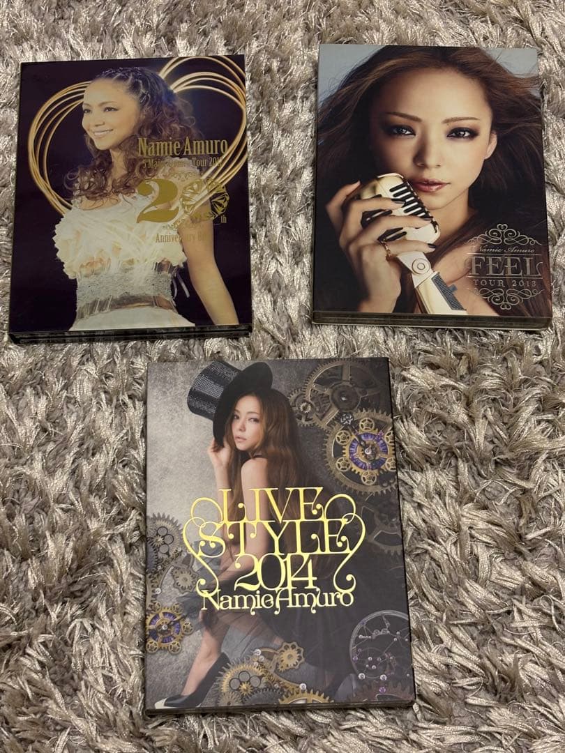 【値下げ】安室奈美恵ライブDVD3本セット