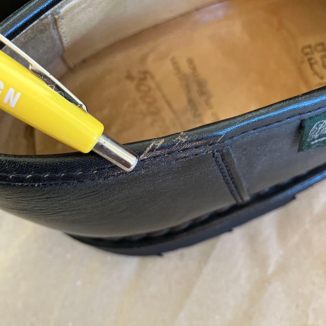 ¨ Paraboot . REIMSランス . LIS NOIR . size5