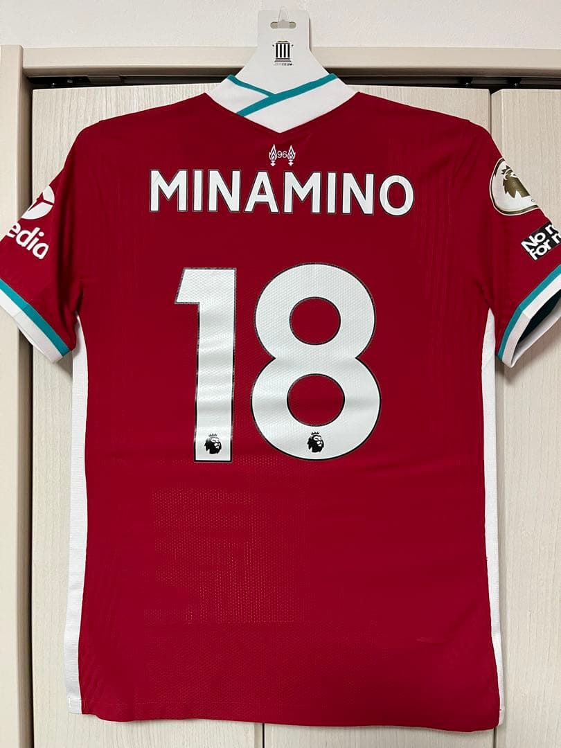 南野拓実 リヴァプール ２０／２1 選手支給 ユニフォーム リバプール