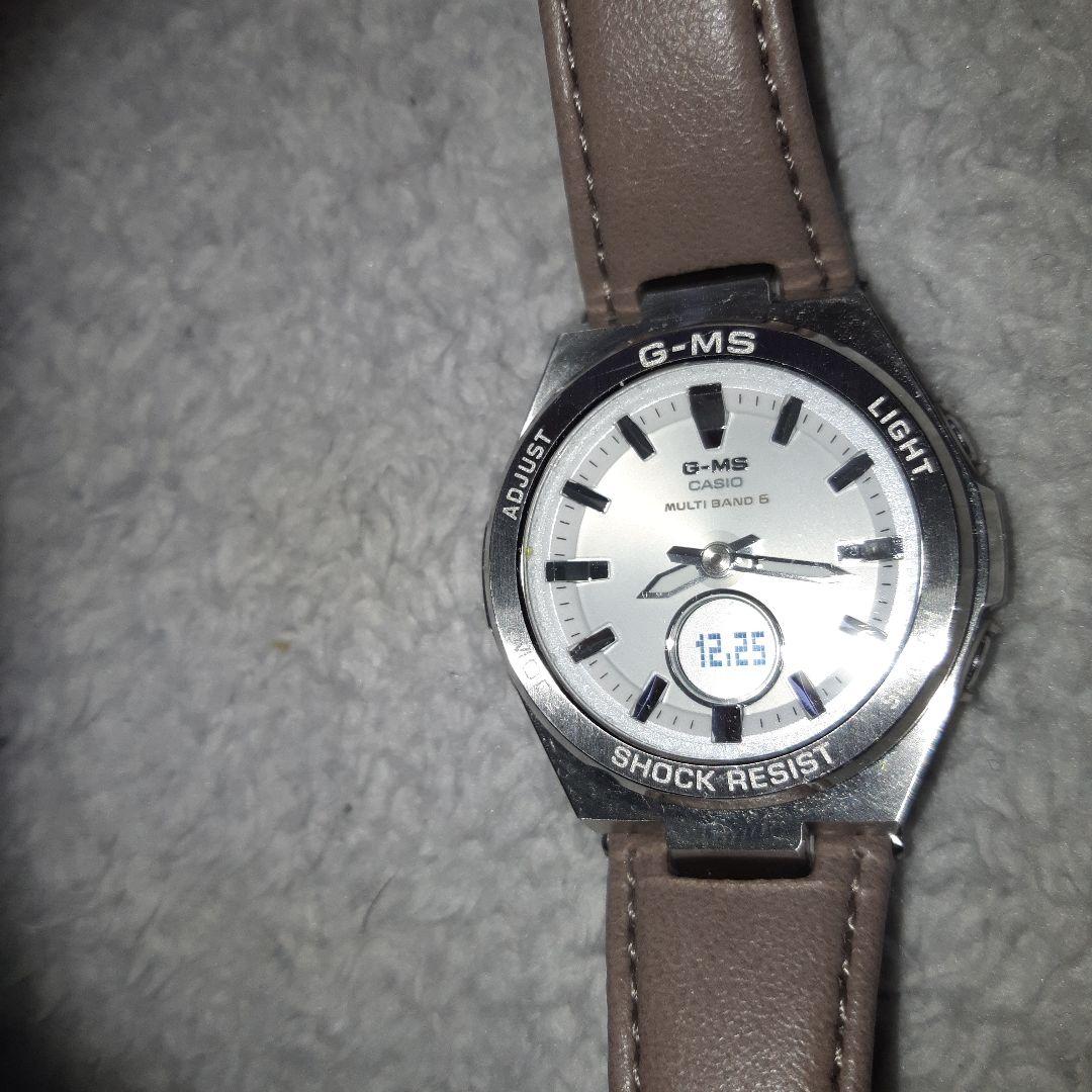 【美品】CASIO G-MS MSG-W200EL-5AJF 電波ソーラー