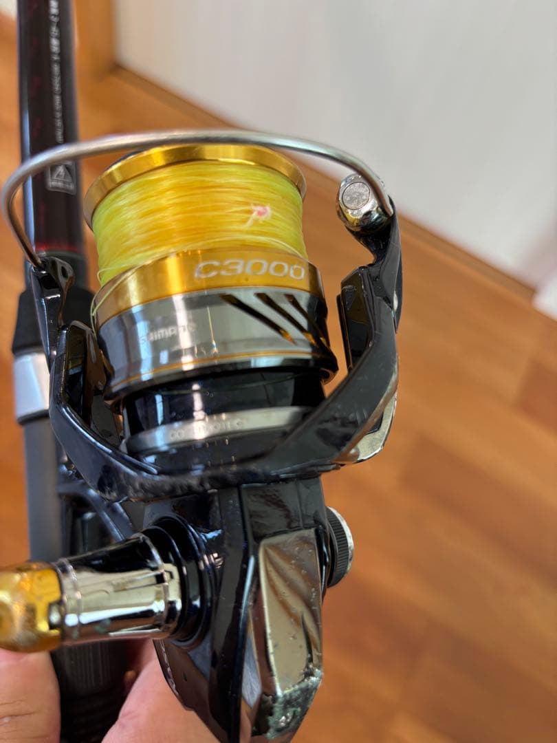 ダイワ　リバティクラブ磯風3号-45 シマノ　ナスキーC3000 セット