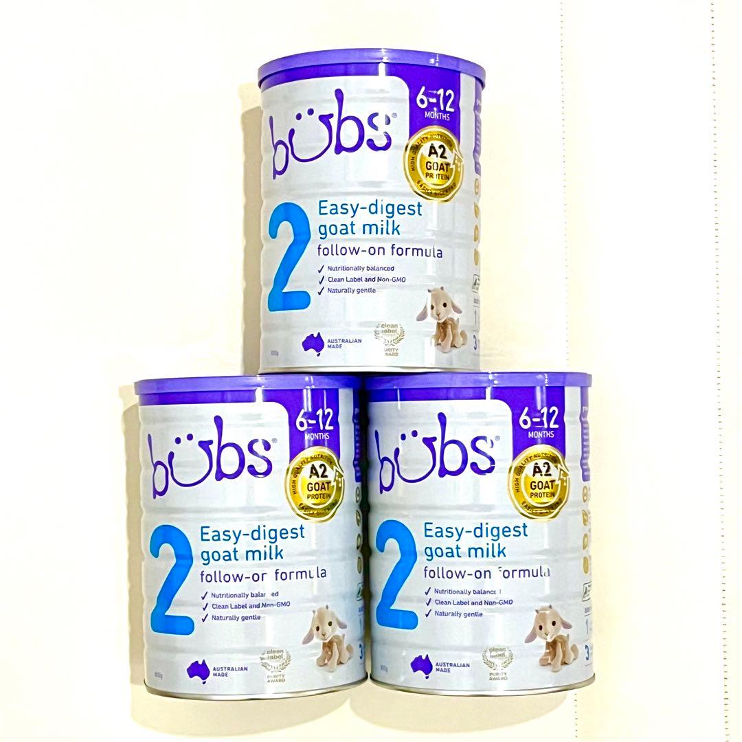bubs バブズ ヤギミルク ステップ2 粉ミルク 5缶