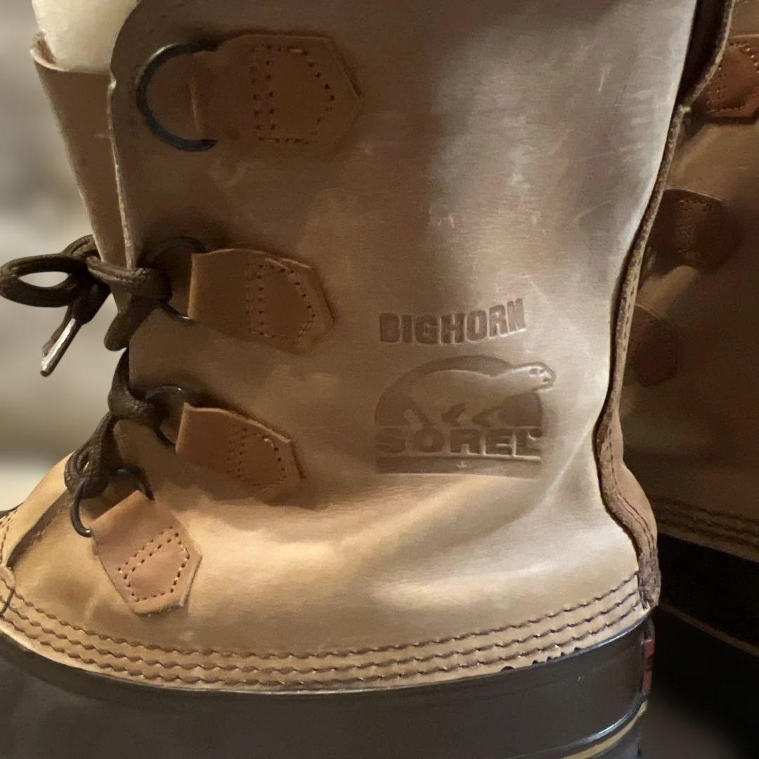 美品　SOREL BIGHORN ソレル　スノーブーツ　スノー　ブーツ　登山