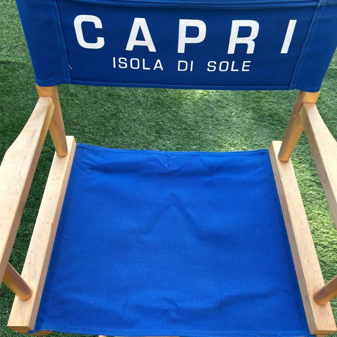CAPRI ISOLA DI SOLE ディレクターズチェア　アウトドアチェア