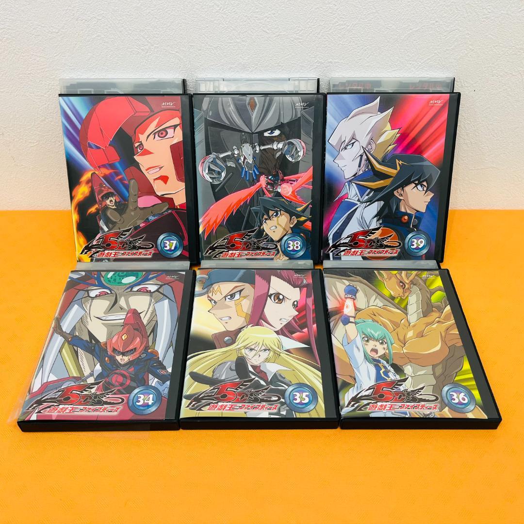 『遊戯王5D's ファイブディーズ』全39巻セット レンタル使用済DVD