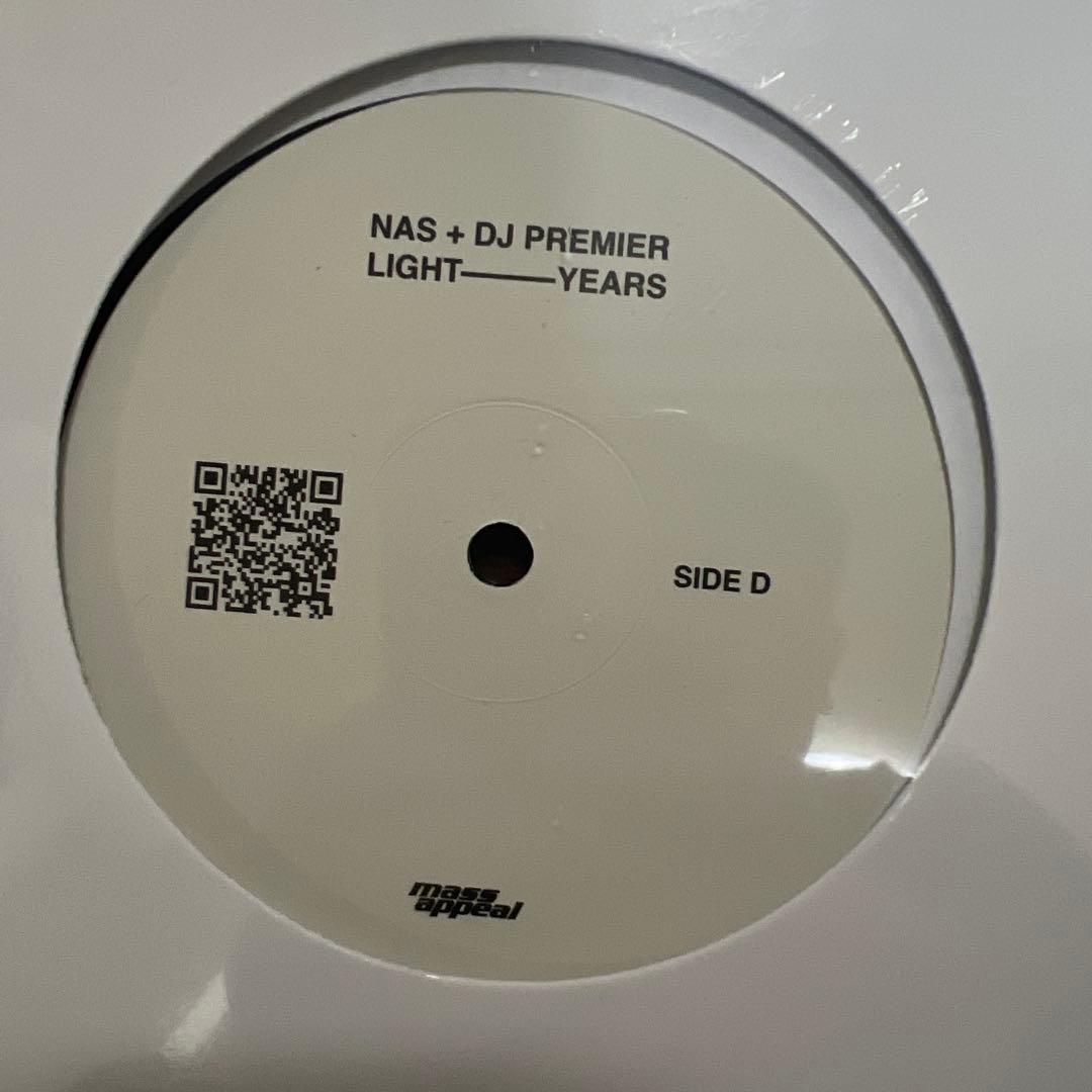 NAS + DJ PREMIER LIGHT YEARS 2LP レコード