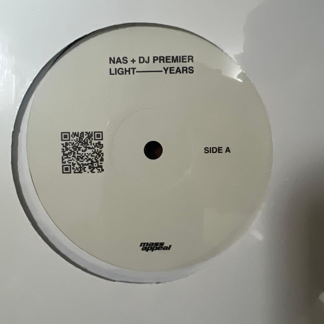 NAS + DJ PREMIER LIGHT YEARS 2LP レコード