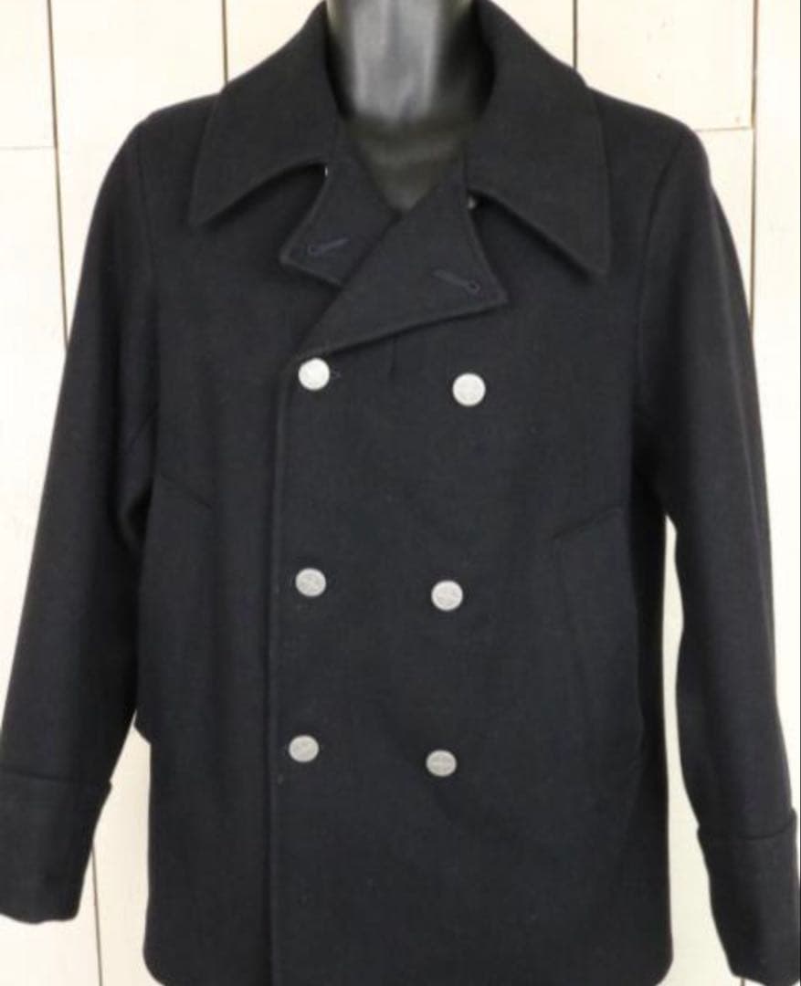 た*よ様 ストーンアイランド　ウール　メルトン　ピーコート　ダブルブレストコート