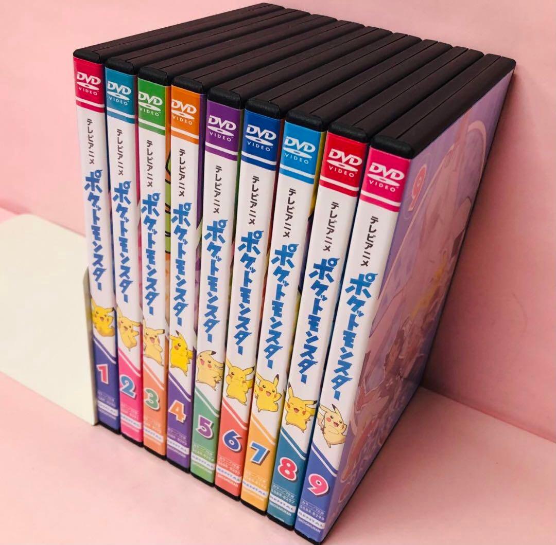 新品ケース付　2019年版/新無印編　ポケットモンスター　ポケモン　DVDセット