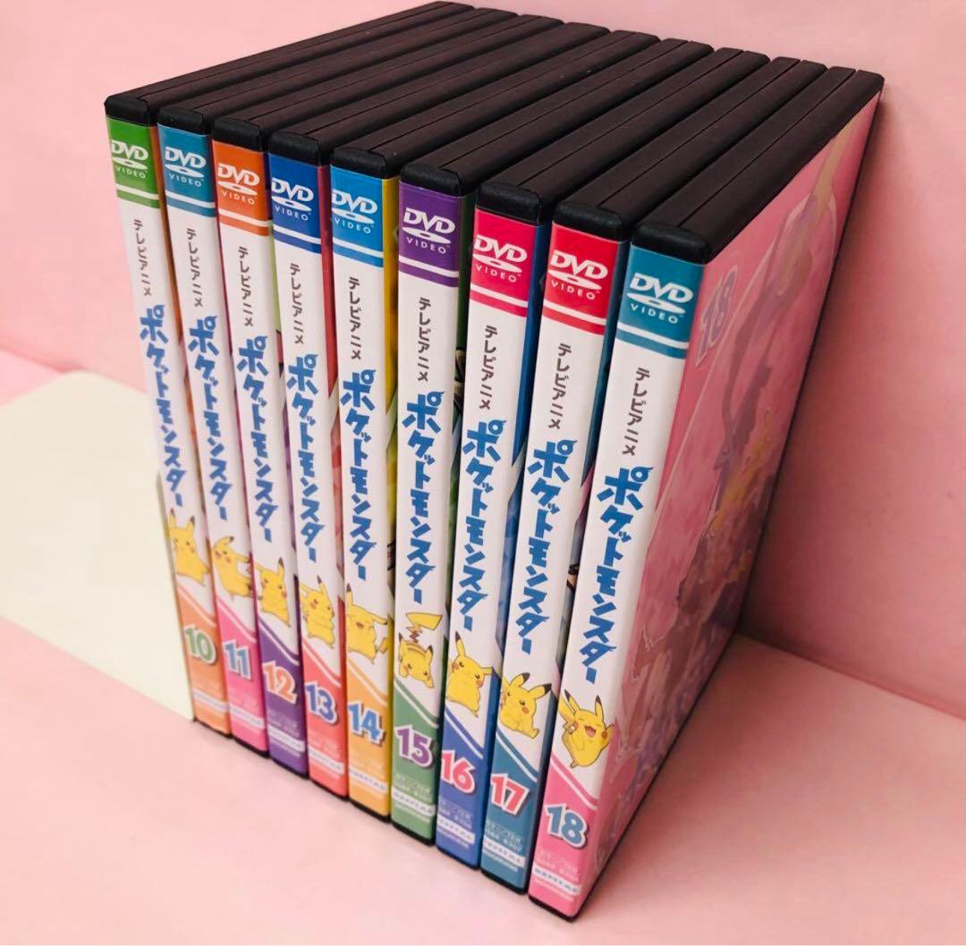 新品ケース付　2019年版/新無印編　ポケットモンスター　ポケモン　DVDセット