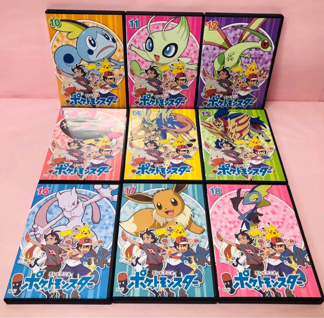 新品ケース付　2019年版/新無印編　ポケットモンスター　ポケモン　DVDセット