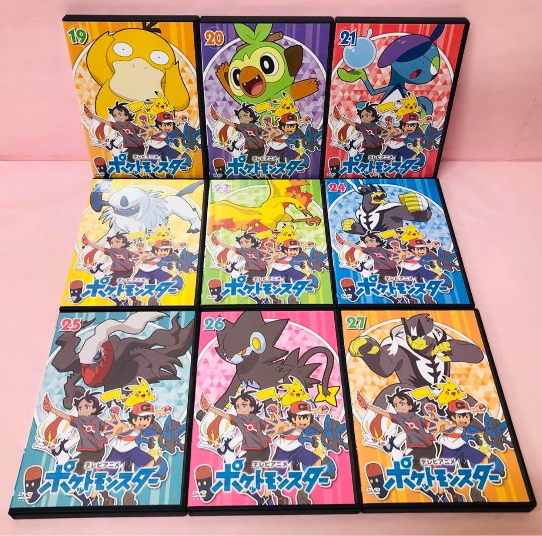新品ケース付　2019年版/新無印編　ポケットモンスター　ポケモン　DVDセット