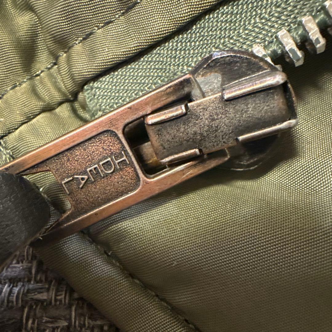 80年代旧タグアルファUSA製 IDEALジップ N-2B Sサイズ