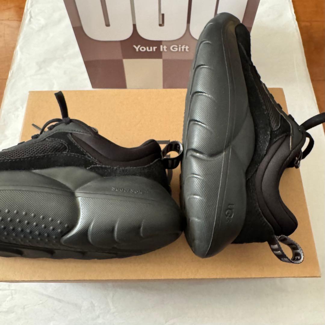 値下げ UGG アグ LA CLOUD TRAINER 厚底 スニーカー 黒