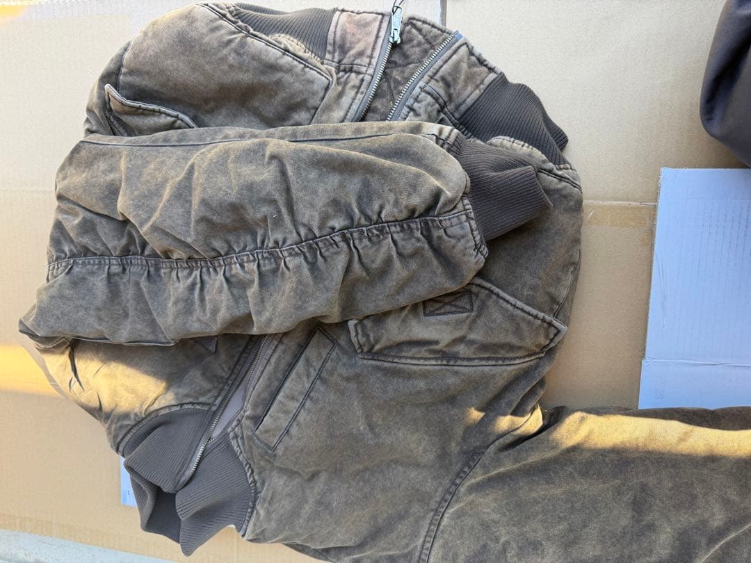 laguagem アウター　 BIG POCKET COTTON MA-1