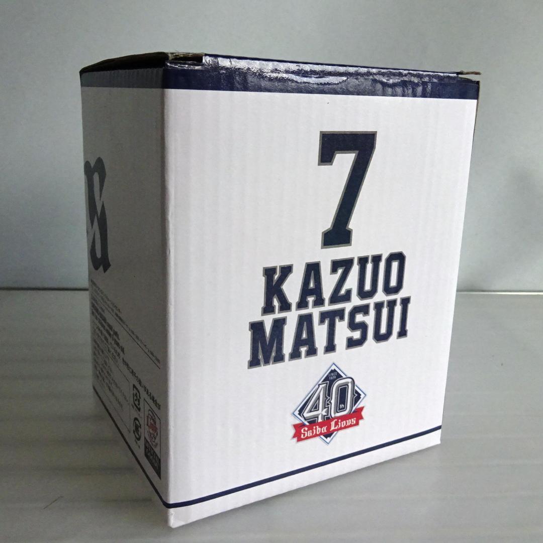 【埼玉西武ライオンズ】松井稼頭央選手(現監督） ボブルヘッド人形  非売品