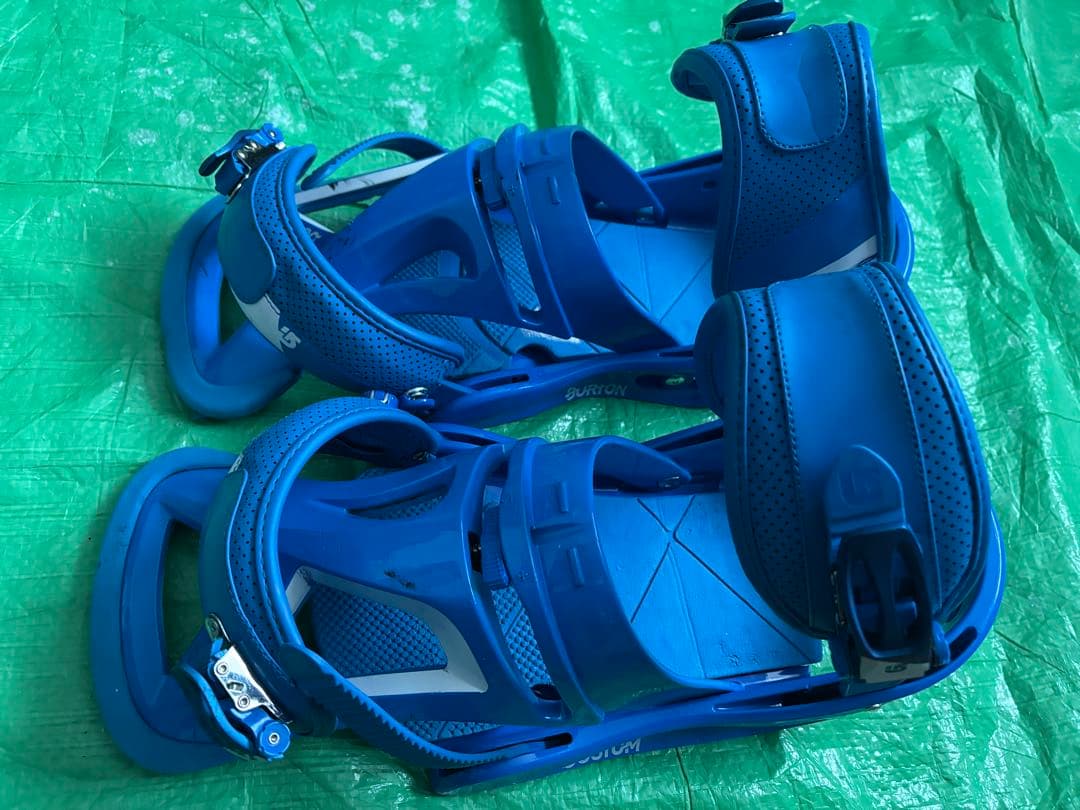 Burton スノーボードビンディング 青