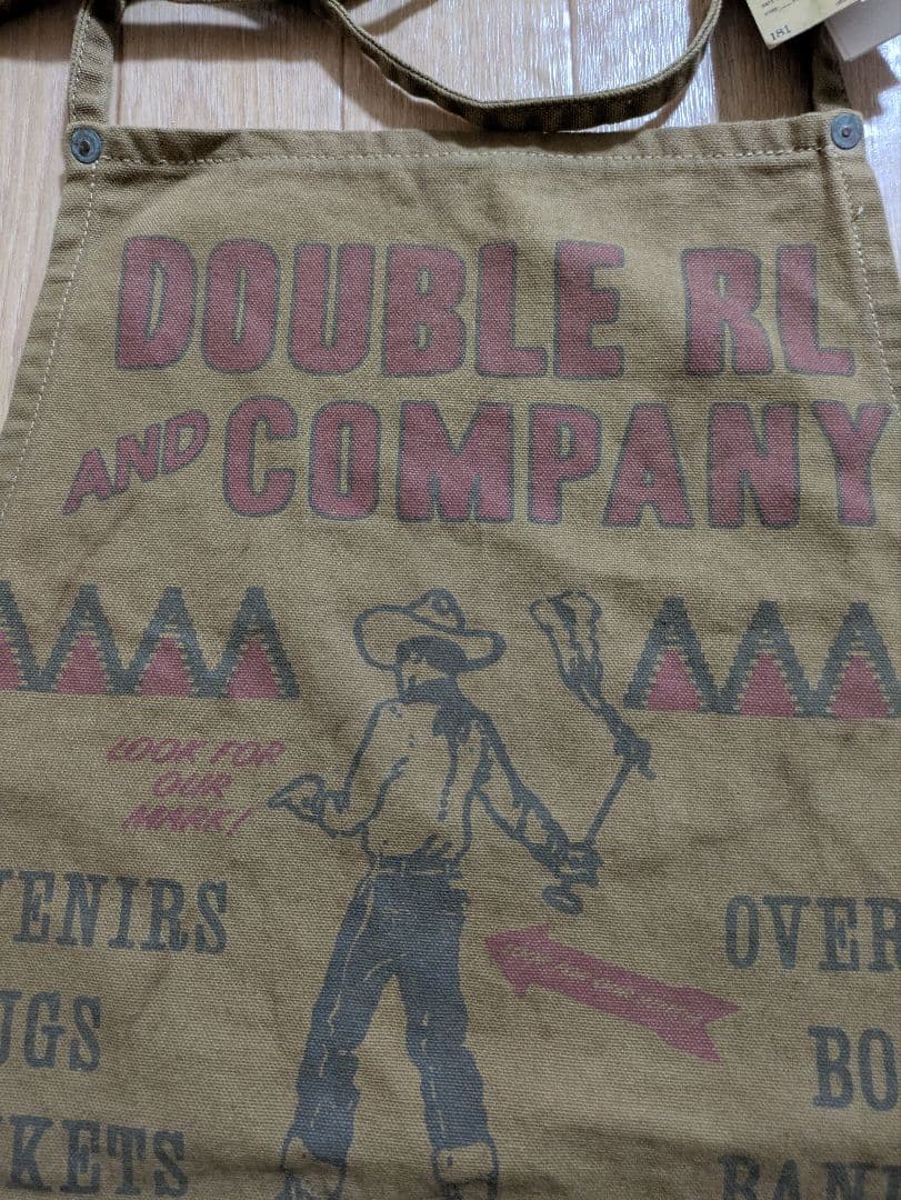 RRL カウボーイエプロン　ビンテージ加工　新品未使用