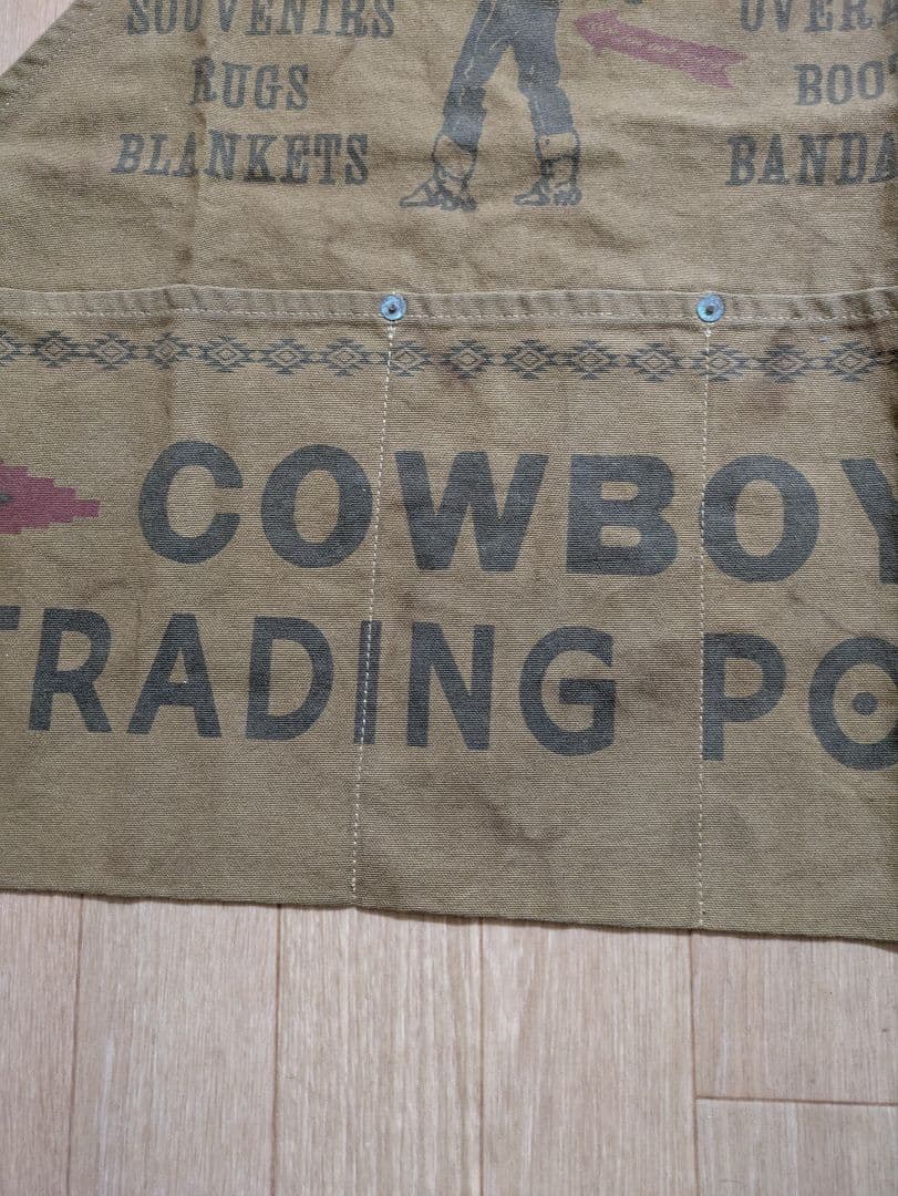 RRL カウボーイエプロン　ビンテージ加工　新品未使用