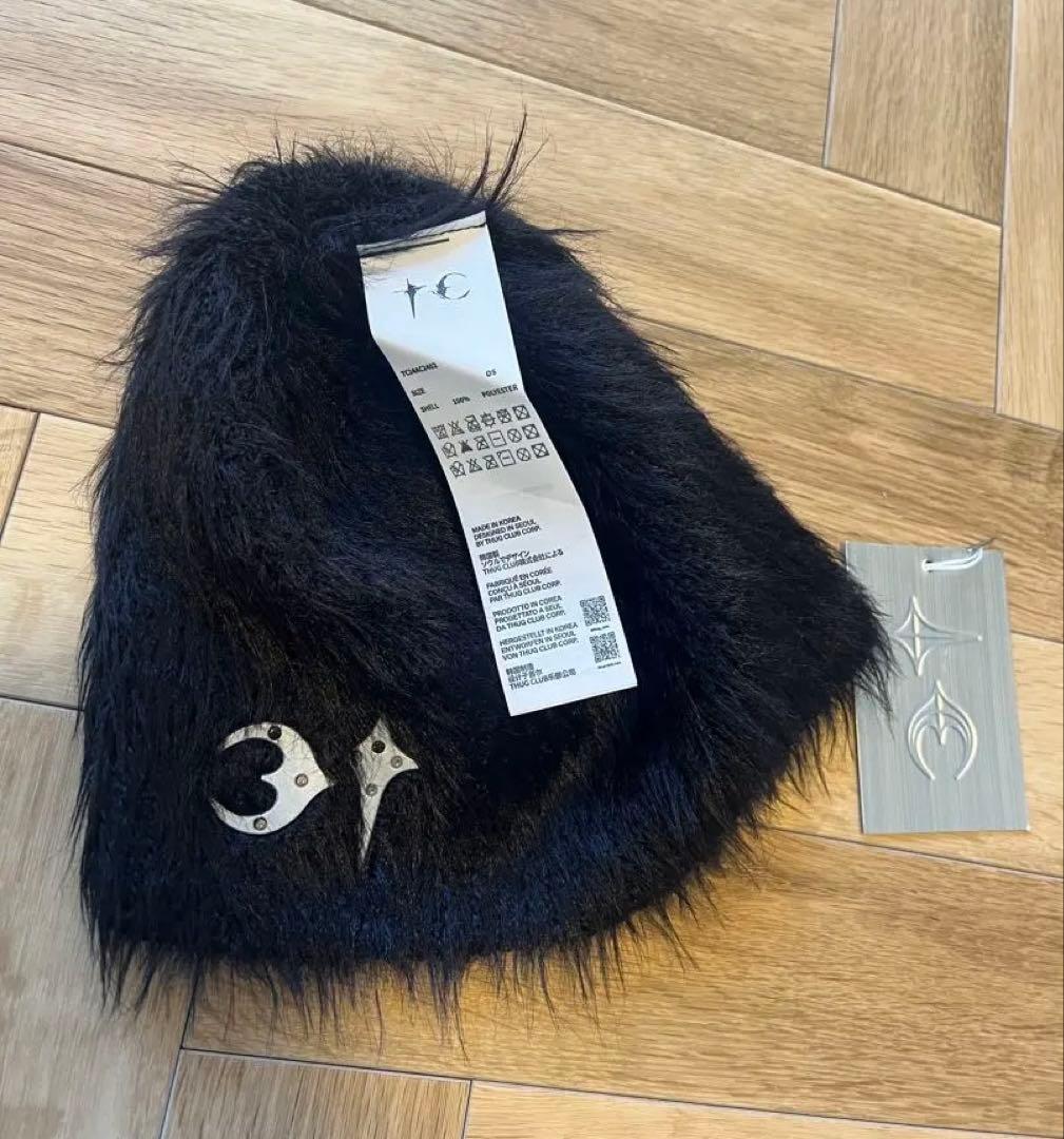 THUG CLUB サグクラブ CHIMERA BEANIE 黒
