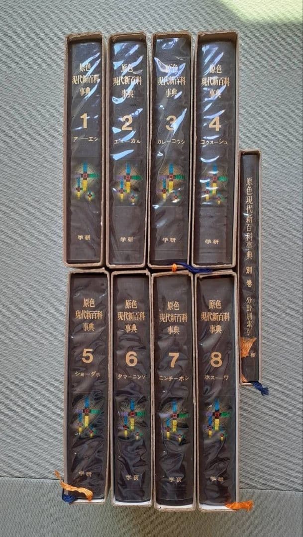 学研 原色 現代新百科事典 1巻～8巻、別巻 全巻セット