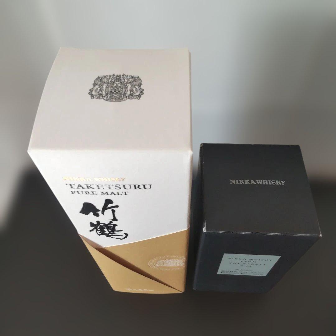 ニッカ 竹鶴 ピュアモルトウイスキー700ml &フロム・ザ・バレル 500ml