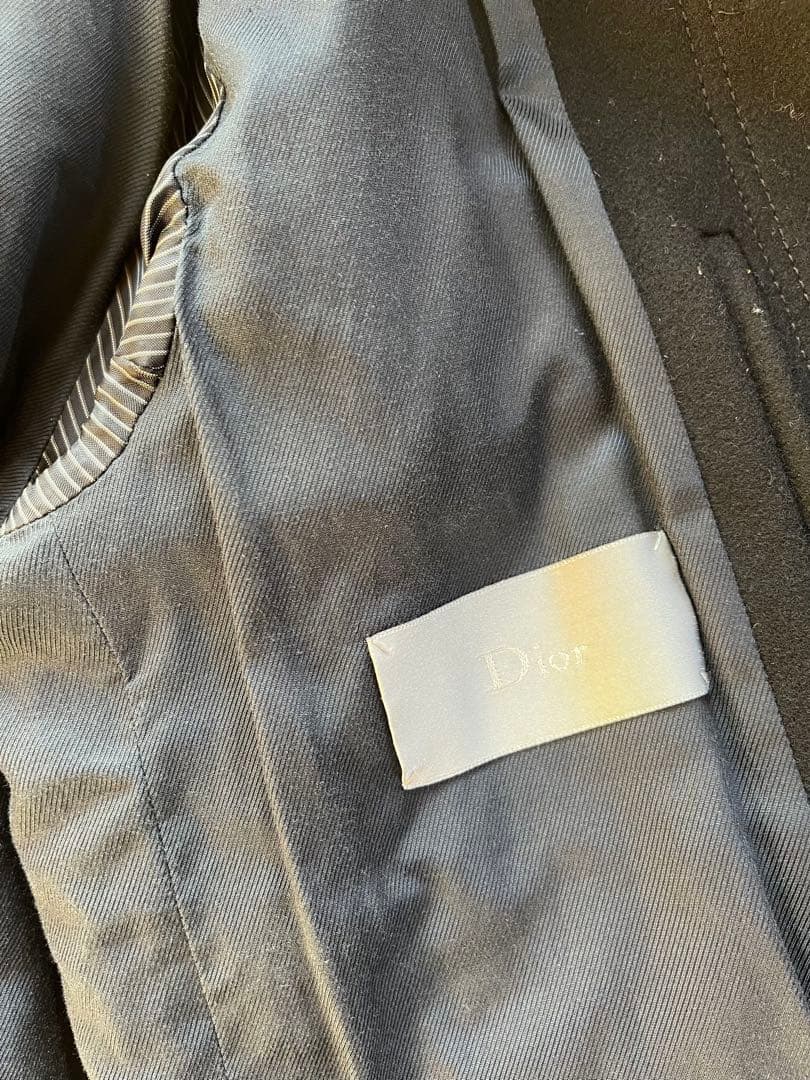 DIOR HOMME ディオールオム ブラック ダッフルコート