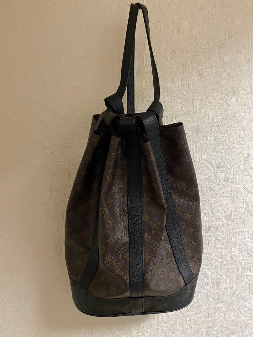 Louis Vuitton モノグラムバッグ大モデル 巾着 リペア品