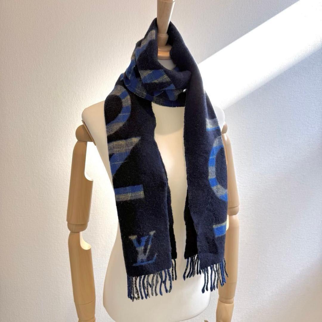 【良品】LOUIS VUITTON ルイヴィトン　エシャルプ　カシミヤ　マフラー