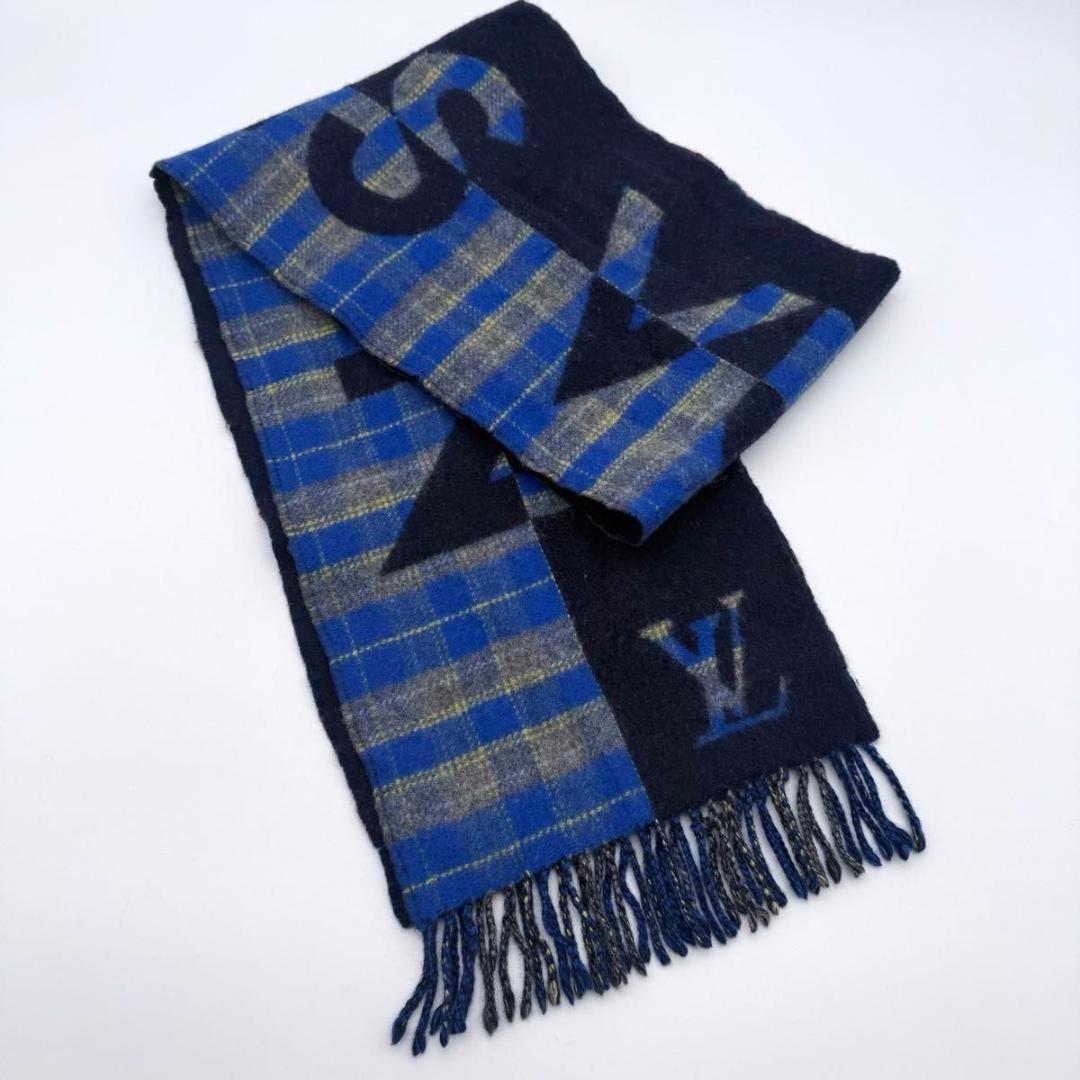 【良品】LOUIS VUITTON ルイヴィトン　エシャルプ　カシミヤ　マフラー