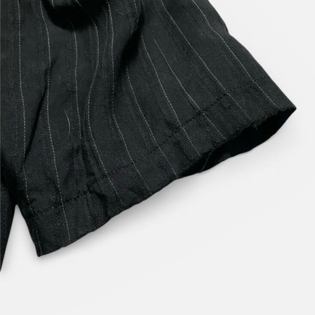 00aw コムデギャルソンオム　ストライプ裏地柄ジャケット　S 田中啓一