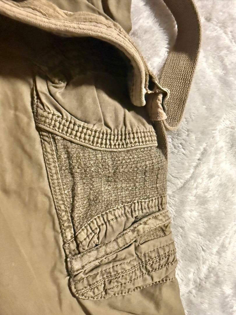 【goa】00sビンテージカーゴパンツ　サスペンダー付き