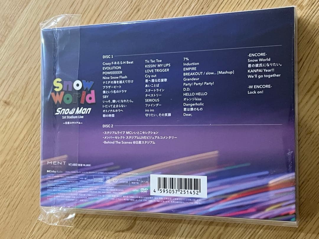 美品Man DVD 1st Stadium Live World