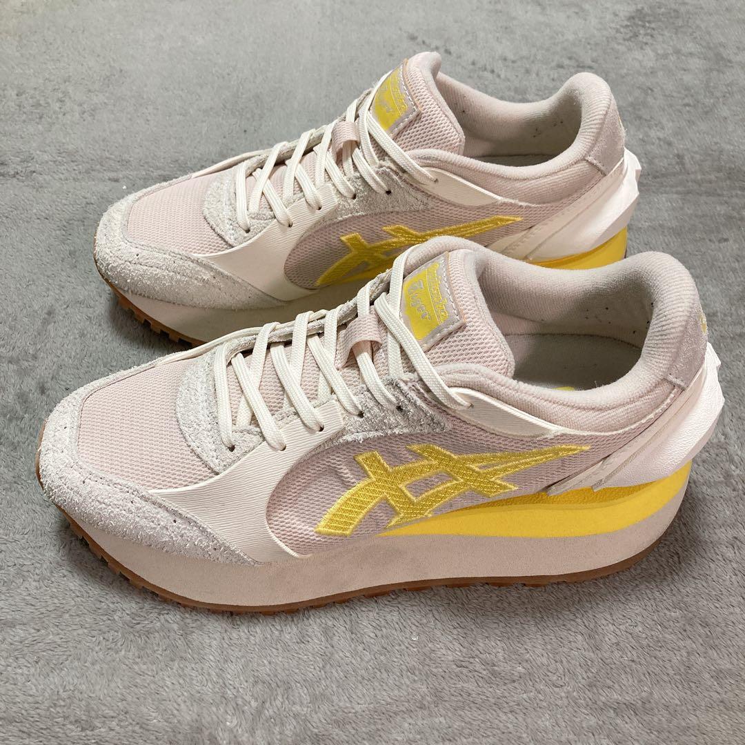 【美品】Onitsuka Tiger 厚底スニーカー MOAGE CO 23.5
