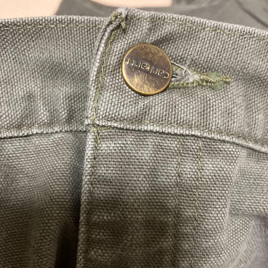 た*ち様 carhartt ダッグ　ペインターパンツ　チェックフランネル　モスグ