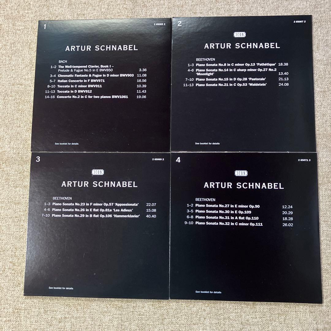 アルトゥール・シュナーベル／ＥＭＩレコーディングス（８ＣＤ）