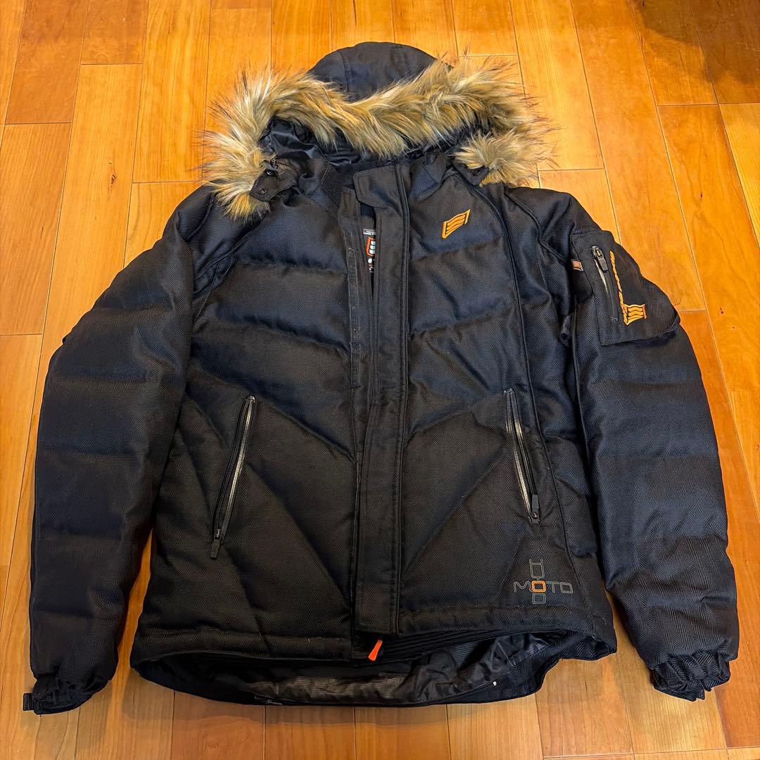 HYOD ファー、プロテクター付きジャケット　LLサイズ　黒