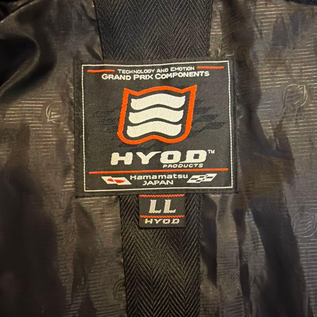 HYOD ファー、プロテクター付きジャケット　LLサイズ　黒