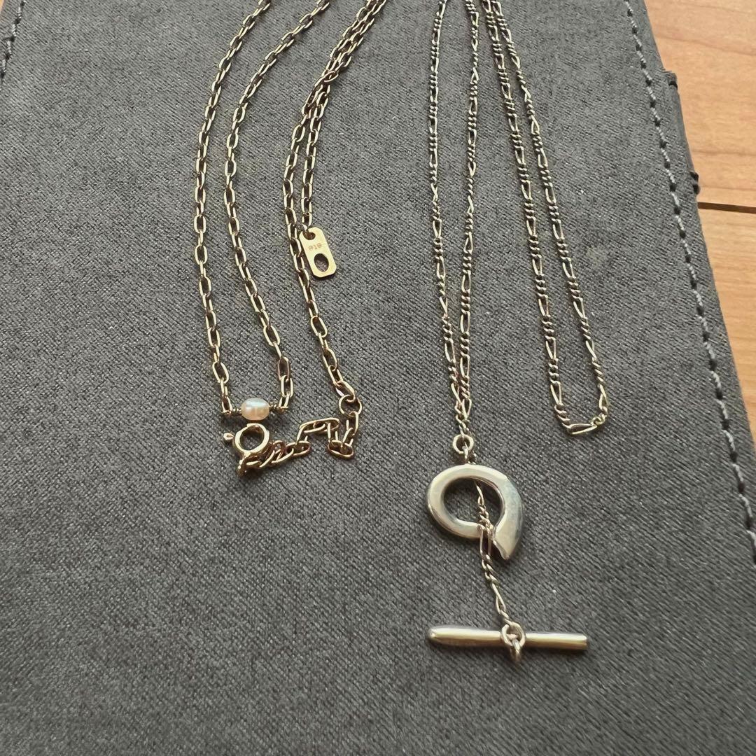 完売品 ete デイアップ パール マンテル ネックレス セット アクセサリー