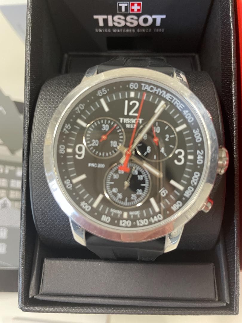 訳あり　TISSOT PRC 200 クロノグラフ