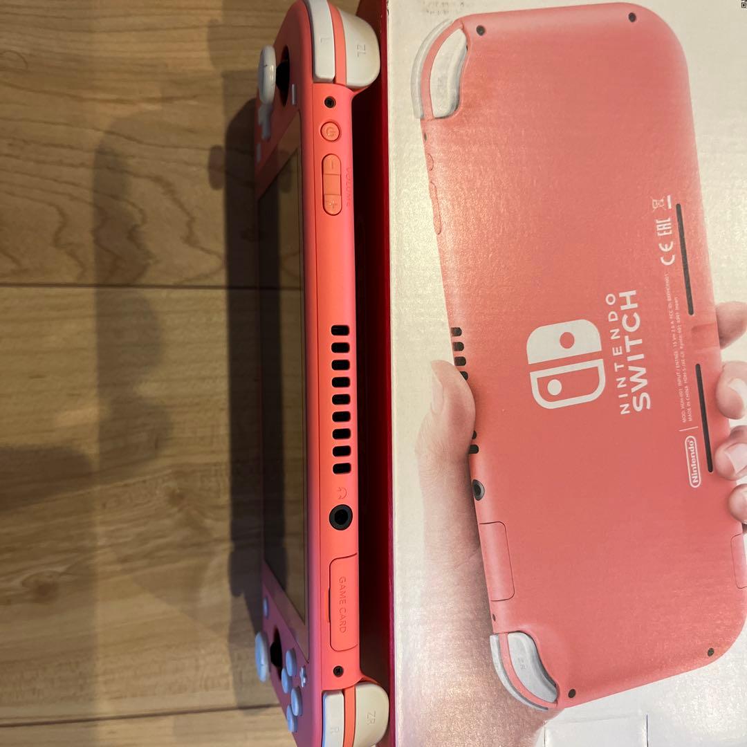 Nintendo Switch Lite ピンク あつまれどうぶつの森　ソフト他