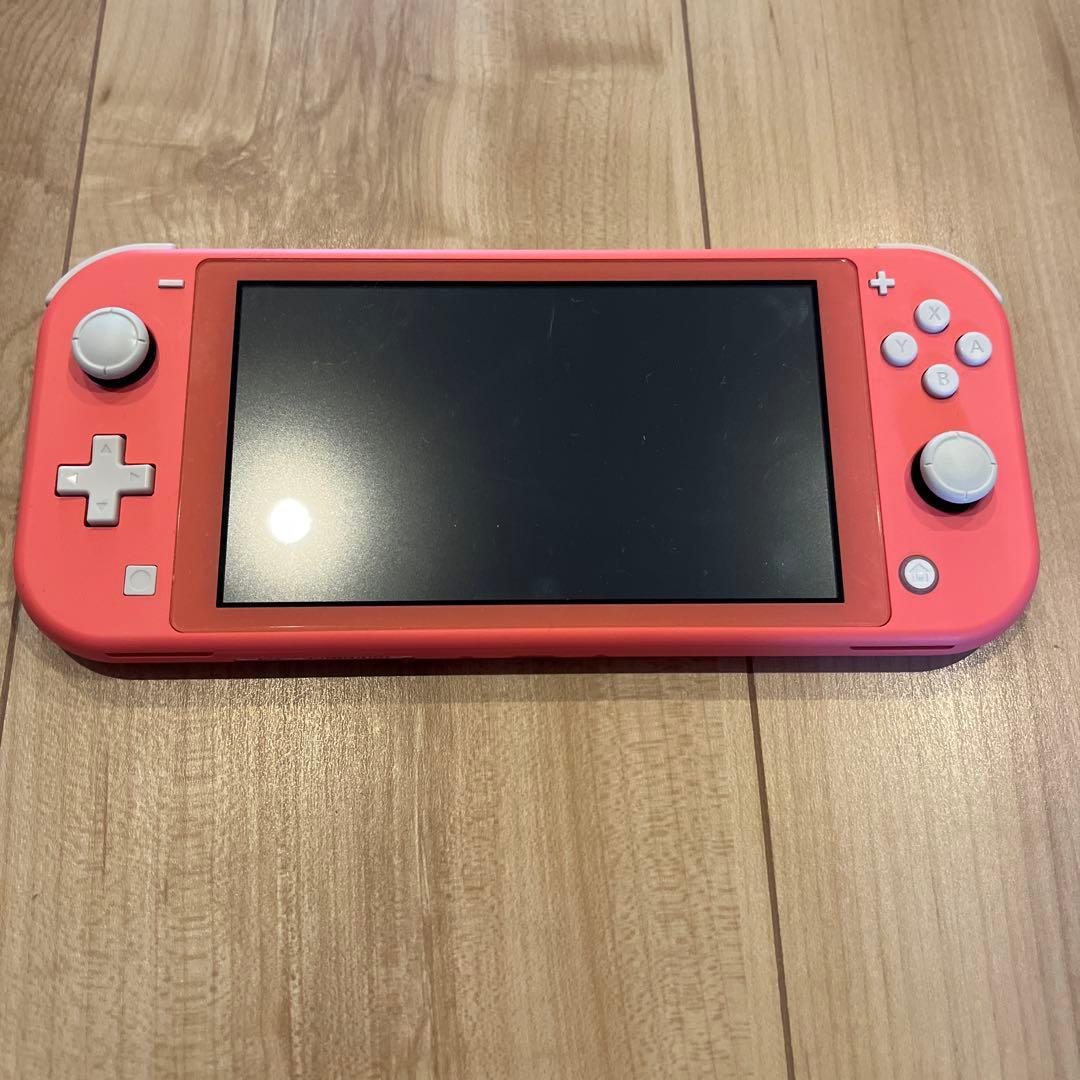 Nintendo Switch Lite ピンク あつまれどうぶつの森　ソフト他