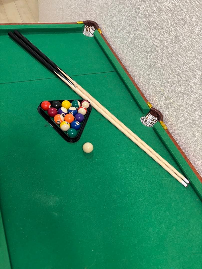 木製ビリヤード台セット