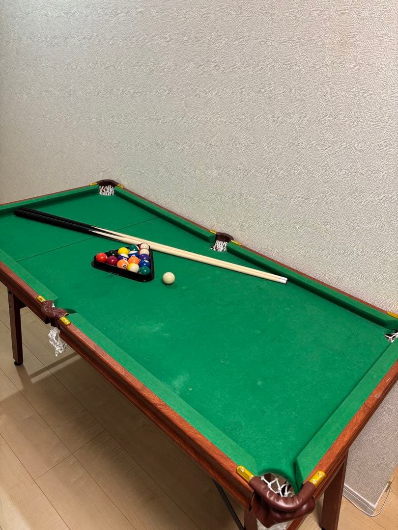 木製ビリヤード台セット