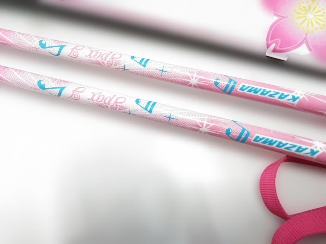 ジュニアスキー4点セット 女の子 ハート118cm ブーツ22cm ピンク