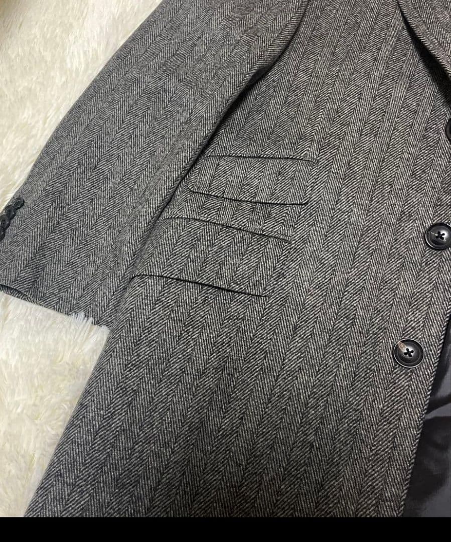 カシミア100 チェスターコート