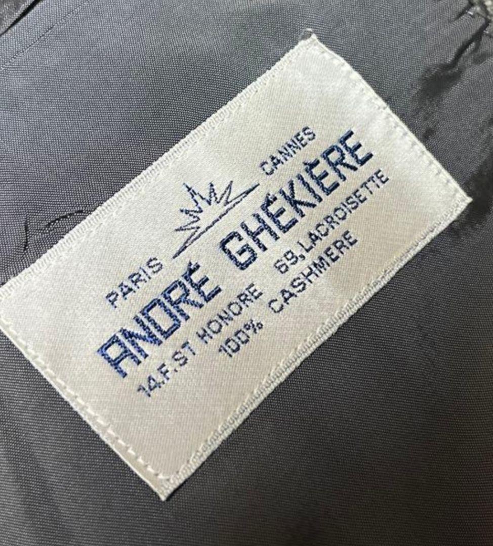 カシミア100 チェスターコート